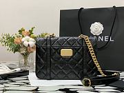 Chanel Flap Bag Cowhide Gold Hardware Black – 28700 – 17x25x8 cm - 3
