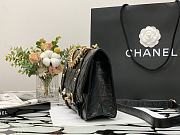Chanel Flap Bag Cowhide Gold Hardware Black – 28700 – 17x25x8 cm - 4