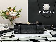 Chanel Flap Bag Cowhide Gold Hardware Black – 28700 – 17x25x8 cm - 5