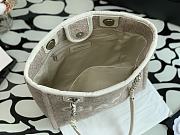 Chanel Shopping Canvas Bag Beige – 28 cm - 3