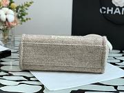 Chanel Shopping Canvas Bag Beige – 28 cm - 2