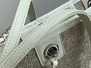 Chanel Shopping Canvas Bag Beige – 34 cm - 6