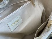 Chanel Shopping Canvas Bag White – 34 cm - 2