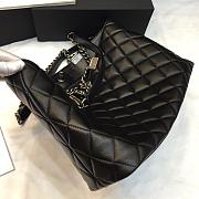 Chanel Dallas Paris Portable Chain Calfskin Black – 42x34x23x11 cm - 5