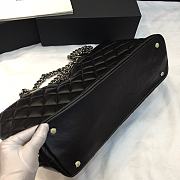 Chanel Dallas Paris Portable Chain Calfskin Black – 42x34x23x11 cm - 3