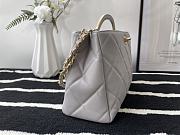 Chanel Hanger Bag Premium Gray – 30x12x28 cm - 5