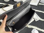 Chanel Craft Workshop Cowhide Black Handbag  – 22 cm - 4
