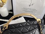 Chanel Craft Workshop Cowhide Black Handbag  – 22 cm - 3