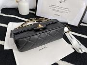 Chanel Craft Workshop Cowhide Black Handbag  – 22 cm - 2
