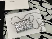 Chanel Waist Bag Lambskin With Silver Hardware – 99036 – 11x2x7.5 cm - 1