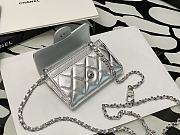 Chanel Waist Bag Lambskin With Silver Hardware – 99036 – 11x2x7.5 cm - 6