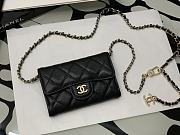 Chanel Waist Bag Lambskin With Black – 99036 – 11x2x7.5 cm - 6