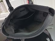 Louis Vuitton Flight Briefcase Lychee Pattern Leather Black – M58493 – 38 x 13 x 38 cm - 6