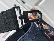 Louis Vuitton Flight Briefcase Lychee Pattern Leather Navy Blue – M58493 – 38 x 13 x 38 cm - 5