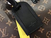 Louis Vuitton KEEPALL BANDOULIÈRE 50 Travel Bag Monogram Macassar Canvas Yellow – M45866 – 50 x 29 x 23 cm - 6