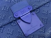 Louis Vuitton Presbyopia S Lock 4A Handbag Monogram Macassar Canvas Blue – M80582 – 27x21x3.5 Cm - 6