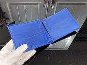 Louis Vuitton Slender Wallet Blue Embossed Monogram - M80590 – 11 x 8.5 x 2 cm - 2