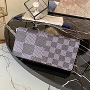 Louis Vuitton Zippy Wallet Damier Infini 3D Smooth Cowhide Black - N60442 – 10 x 20 x 2 cm - 6