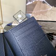 Louis Vuitton Bigge Men's Card Case Damier Graphite 3D Canvas Blue - N60441 – 8 x 11 x 1 cm - 3
