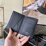 Louis Vuitton Grid Men's Card Bag Damier Graphite 3D leather - N60441 – 8 x 11 x 1 cm - 4