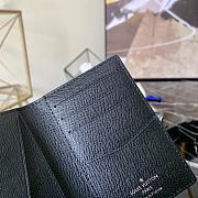 Louis Vuitton Grid Men's Card Bag Damier Graphite 3D leather - N60441 – 8 x 11 x 1 cm - 3