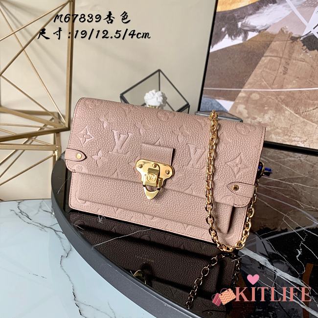 Louis Vuitton Vavin Chain Wallet Monogram Apricot – M44550 – 19x12.5x4 cm  - 1
