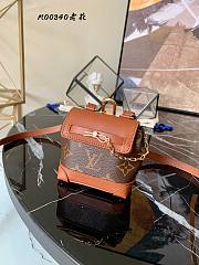 Louis Vuitton Mini Steamer Storage Presbyopia Bag Brown – M00340 –9.5x9.5 cm  - 1