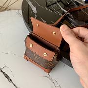 Louis Vuitton Mini Steamer Storage Presbyopia Bag Brown – M00340 –9.5x9.5 cm  - 6