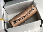Chanel Quilted Patent Leather Classic New Mini Flap Bag Beige With Silver Hardware – 1116 – 20 cm - 5