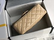 Chanel Quilted Patent Leather Classic New Mini Flap Bag Beige With Gold Hardware – 1116 – 20 cm - 4