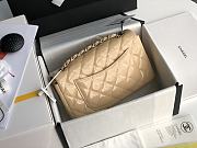 Chanel Quilted Patent Leather Classic New Mini Flap Bag Beige With Gold Hardware – 1116 – 20 cm - 2