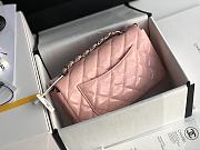 Chanel Quilted Patent Leather Classic New Mini Flap Bag Light Pink With Silver Hardware – 1116 – 20 cm - 6