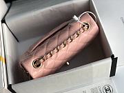 Chanel Quilted Patent Leather Classic New Mini Flap Bag Light Pink With Gold Hardware – 1116 – 20 cm - 6