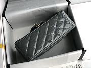 Chanel Quilted Patent Leather Classic New Mini Flap Bag Light Grey With Gold Hardware – 1116 – 20 cm - 5