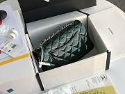 Chanel Quilted Patent Leather Classic New Mini Flap Bag Light Green With Silver Hardware – 1116 – 20 cm - 4