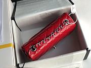 Chanel Quilted Patent Leather Classic New Mini Flap Bag Light Red With Silver Hardware – 1116 – 20 cm - 5