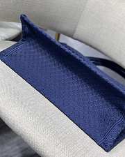 Christian Dior Mesh Book Tote Blue – 36.5x28x17.5 cm - 5