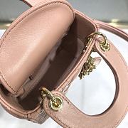 Christian Dior Lady D Super Mini Pink – 9202# – 12x10x5 cm - 3