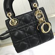 Christian Dior Lady D Super Mini Black – 9202# – 12x10x5 cm - 3