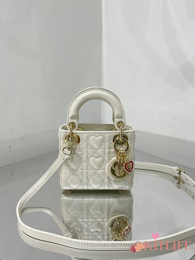 Christian Dior Lady Amour White – 9202# – 12x10x5 cm - 1
