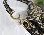 Christian Dior Saddle Embroidered Leopard Print – M9001 – 25.5 x 20 x 6.5 cm - 6