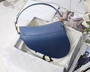 Christian Dior Saddle Gradient Blue – M9001 – 25.5 x 20 x 6.5 cm - 6