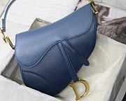 Christian Dior Saddle Gradient Blue – M9001 – 25.5 x 20 x 6.5 cm - 3
