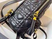 Christian Dior Mini Dioramour Dior Backpack Black – 16 x 21 x 8.5 cm - 5
