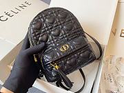 Christian Dior Mini Dioramour Dior Backpack Black – 16 x 21 x 8.5 cm - 3