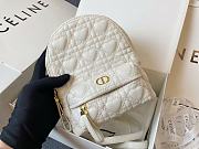 Christian Dior Mini Dioramour Dior Backpack White – 16 x 21 x 8.5 cm - 6