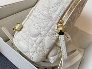 Christian Dior Mini Dioramour Dior Backpack White – 16 x 21 x 8.5 cm - 4