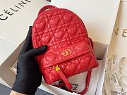 Christian Dior Mini Dioramour Dior Backpack Red – 16 x 21 x 8.5 cm - 4