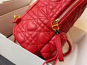 Christian Dior Mini Dioramour Dior Backpack Red – 16 x 21 x 8.5 cm - 5