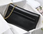Christian Dior Double Handbag Black - M8018 – 28 x 16.5 x 3 cm - 4